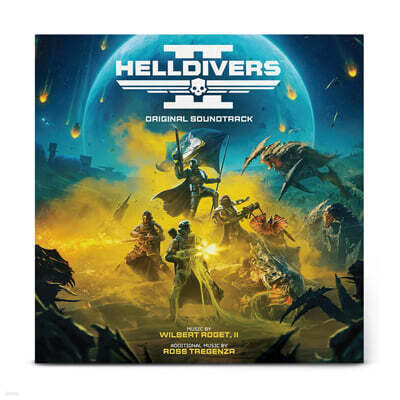 Sony Music 헬다이버즈 2 게임음악 OST (Helldivers 2 (Original Game Soundtrack) [옐로우 컬러 LP]