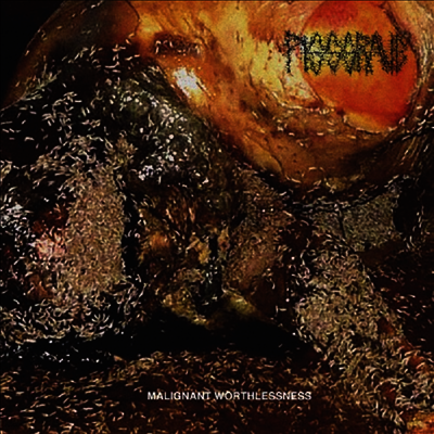 Pissgrave — Malignant Worthlessness 앨범 커버