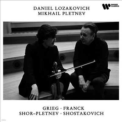 Daniel Lozakovich,Mikhail Pletnev — 프랑크 & 그리그: 바이올린 소나타 (Franck & Grieg: Violin Sonatas) - Daniel Lozakovich 앨범 커버