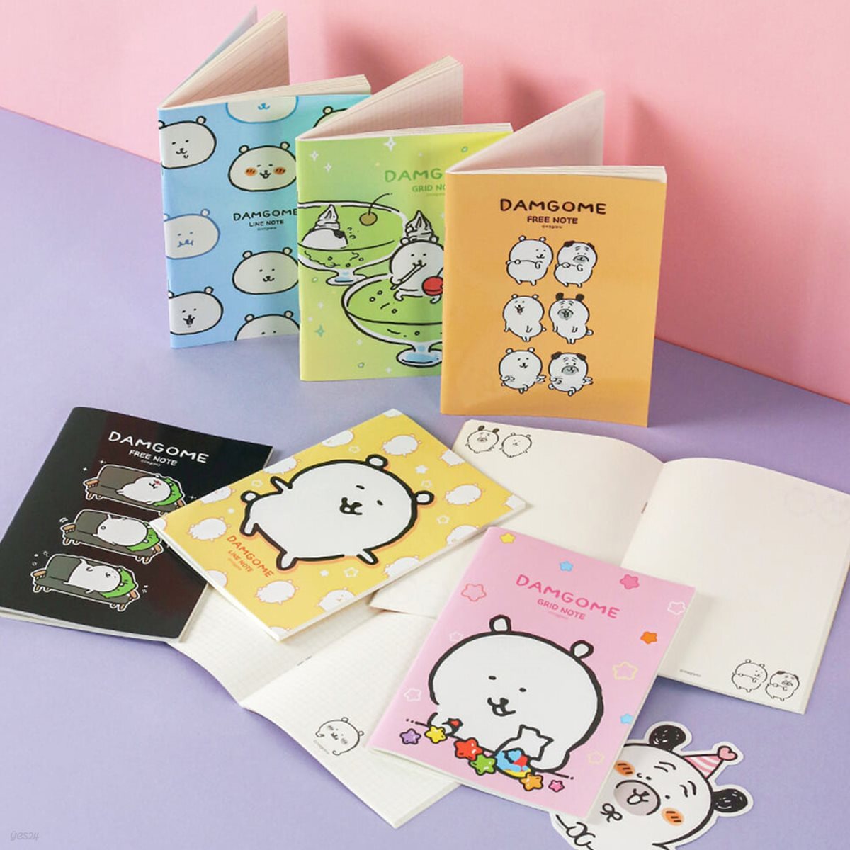 담곰이 라인중철노트