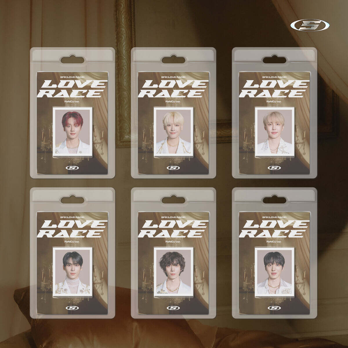 에스에프나인 (SF9) - 미니앨범 15집 : LOVE RACE [FaNCy ver.][6종 중 1종 랜덤발송]