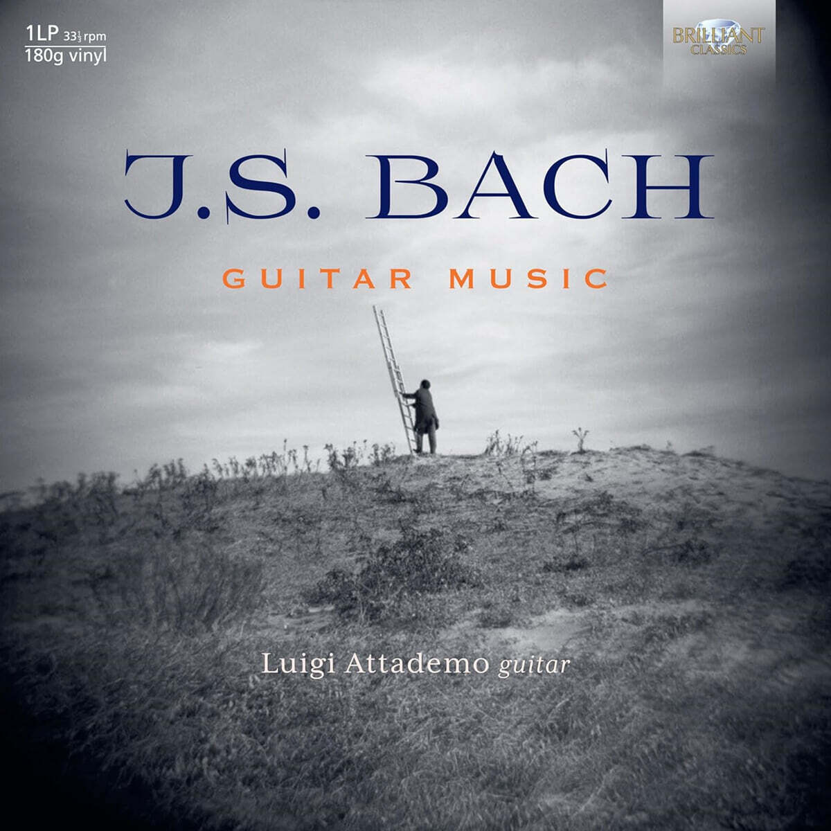 Luigi Attademo 기타로 연주한 바흐 연주 모음집 (Bach: Guitar Music) [LP]