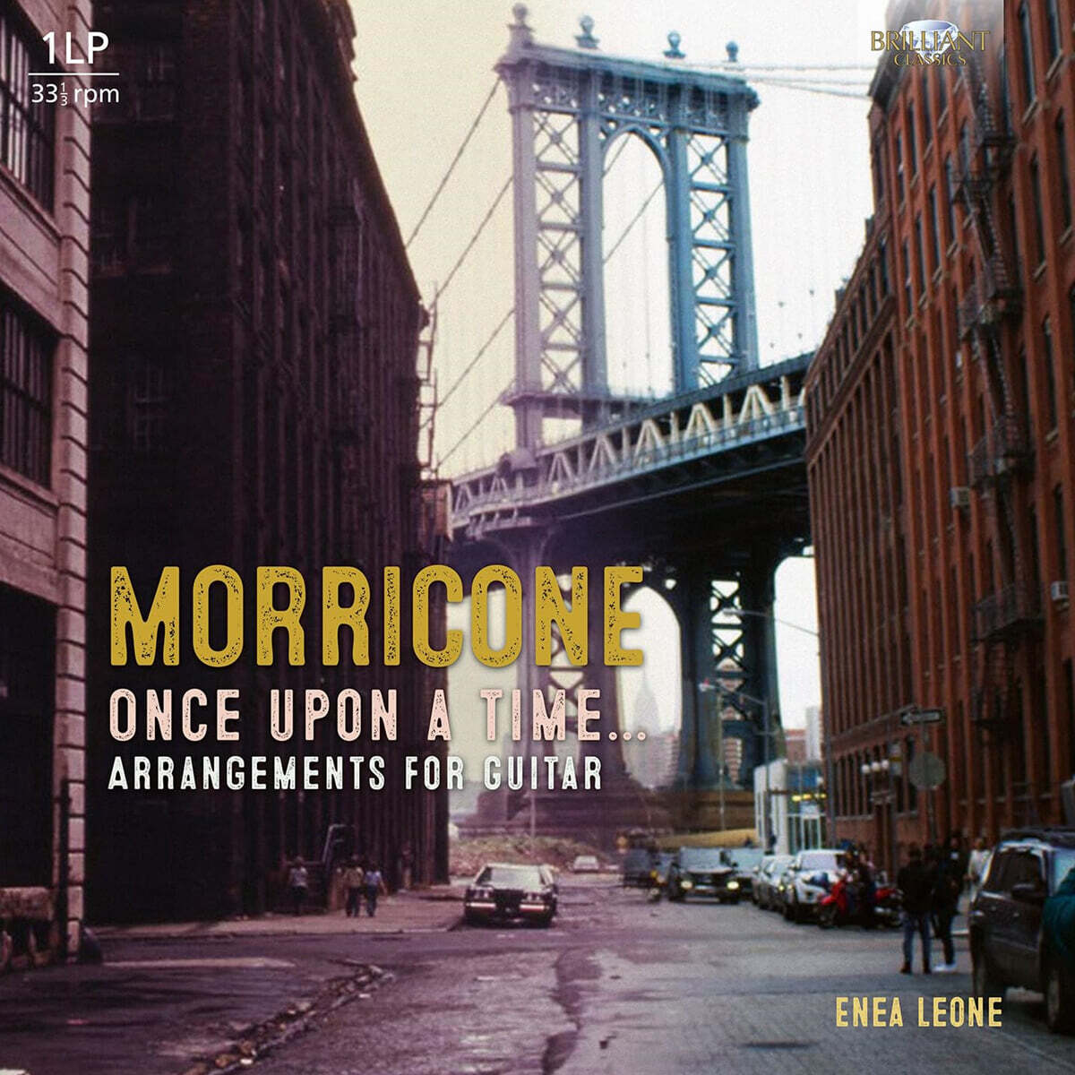 Enea Leone 기타로 연주한 엔리오 모리꼬네 영화음악 선곡집 (Morricone: Unce upon a time,arrangements for Guitar) [LP]