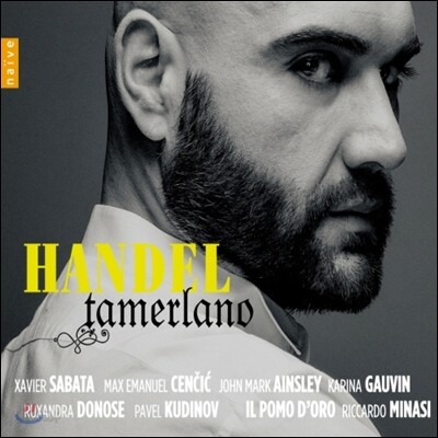 Max Emanuel Cencic / Riccardo Minasi 헨델 - 타메를라노 (Handel: Tamerlano) 3CD