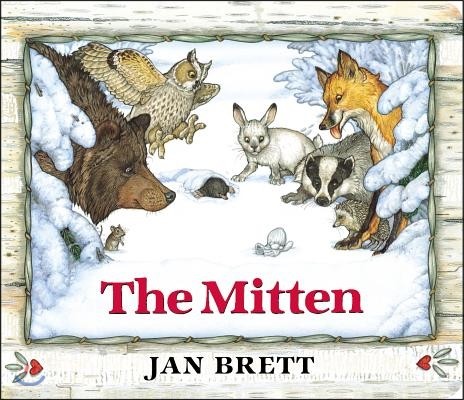 The Mitten (Oversized Lap Board Book)