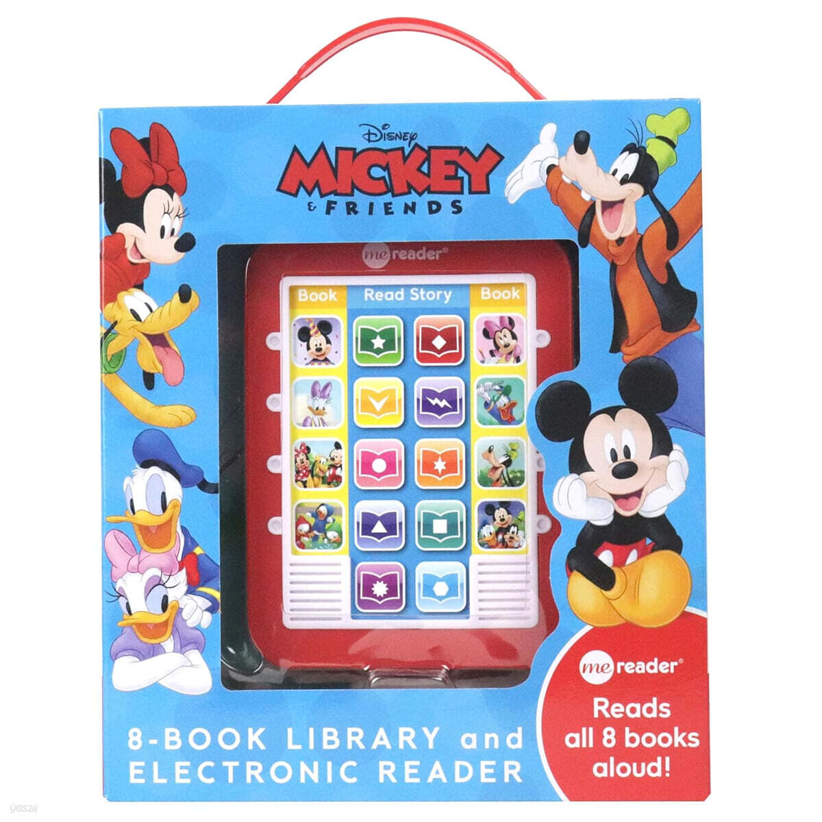 Disney Mickey and Friends: Me Reader 8-Book Library and Electronic Reader Sound Book Set