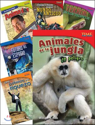 Time for Kids(r) Informational Text Grade 5 Spanish Set 3 10-Book Set