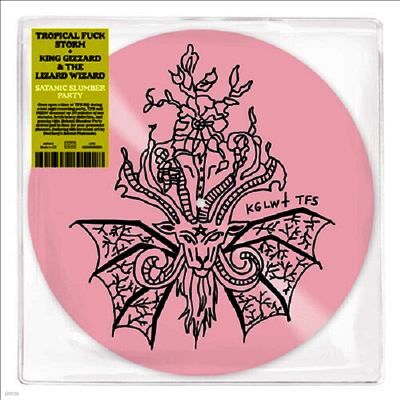 Tropical Fuck Storm & King Gizzard — Satanic Slumber Party (EP) 앨범 커버