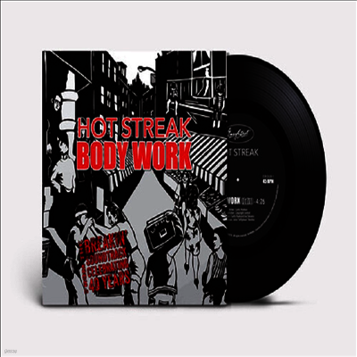 Hot Streak — Body Work (7" Single) 앨범 커버