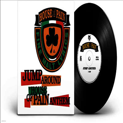 House Of Pain — Jump Around / House Of Pain Anthem (7" Single) 앨범 커버