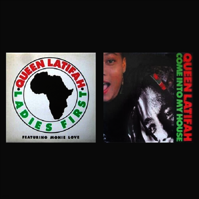 Queen Latifah — Ladies First (Feat. Monie Love)/Come Into My House (7" Single)(Colored Viny) 앨범 커버