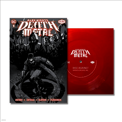 Rise Against — Broken Dreams Inc (Dark Nights: Death Metal #1) (US Indie Exclusive)(7" Single) 앨범 커버