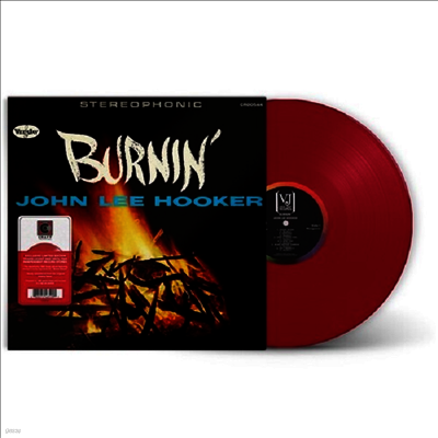 John Lee Hooker — Burnin (US Indie Exclusive)(60th Anniversary Edition) 앨범 커버