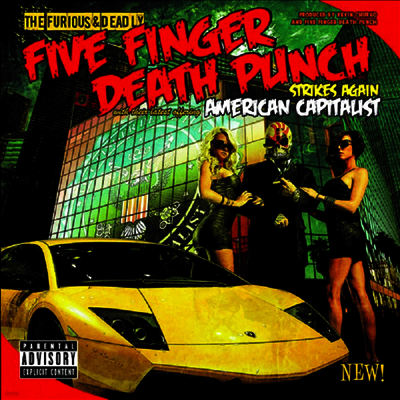 Five Finger Death Punch — American Capitalist 앨범 커버