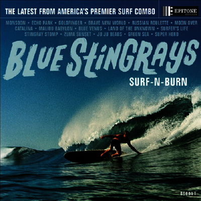 Blue Stingrays — Surf-N-Burn 앨범 커버
