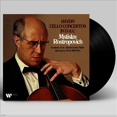 Mstislav Rostropovich — 하이든: 첼로 협주곡 1 & 2번 (Haydn: Cello Concertos Nos.1 & 2) - Mstislav Rostropovich 앨범 커버