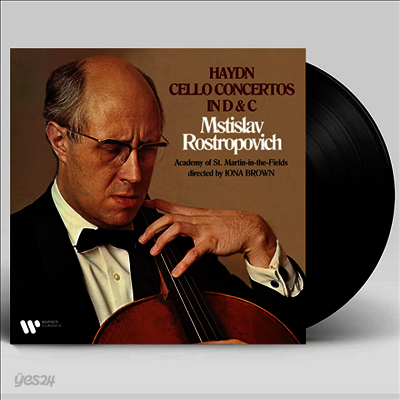 하이든: 첼로 협주곡 1 & 2번 (Haydn: Cello Concertos Nos.1 & 2) (180g)(LP) - Mstislav Rostropovich