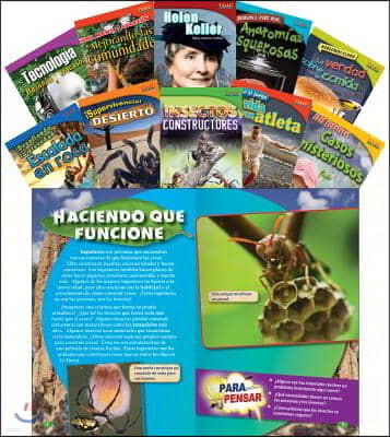 Time for Kids(r) Informational Text Grade 4 Spanish Set 1 10-Book Set