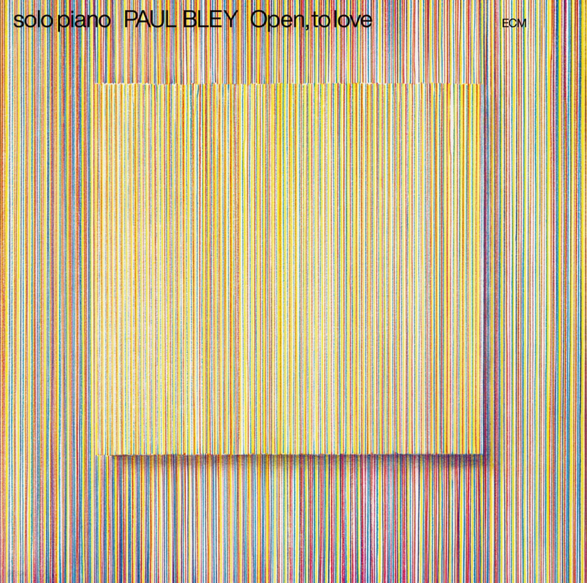 Paul Bley (폴 블레이) - Open, To Love [LP]