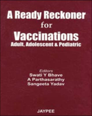 A Ready Reckoner for Vaccinations: Adult, Adolescent and Pediatric