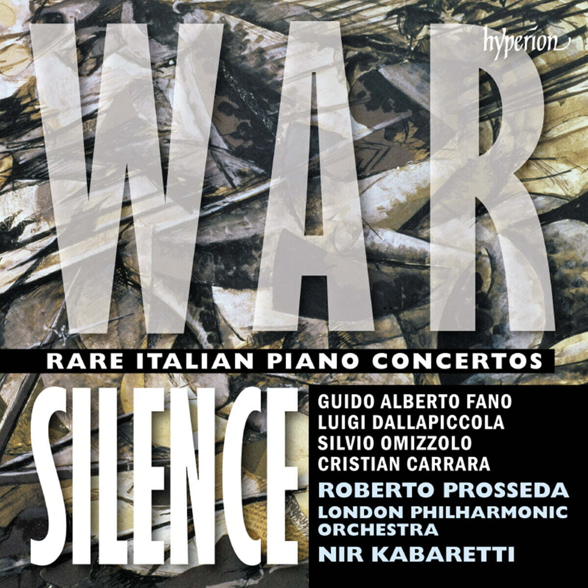 Nir Kabaretti 전쟁의 고요 - 현대 이탈리아 희귀 피아노 협주곡집 (War Silence - Rare Italian Piano Concertos)