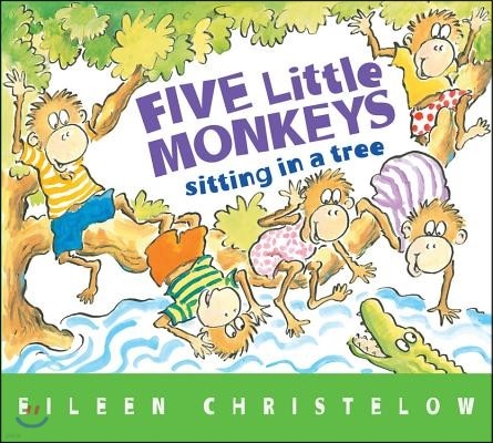 Five Little Monkeys Sitting in a Tree Board Book