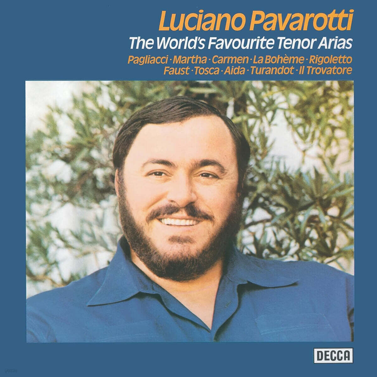 Luciano Pavarotti (루치아노 파바로티) - 테너 아리아 명곡집 리사이틀 (The World&#39;s Favourite Tenor Arias) [LP]