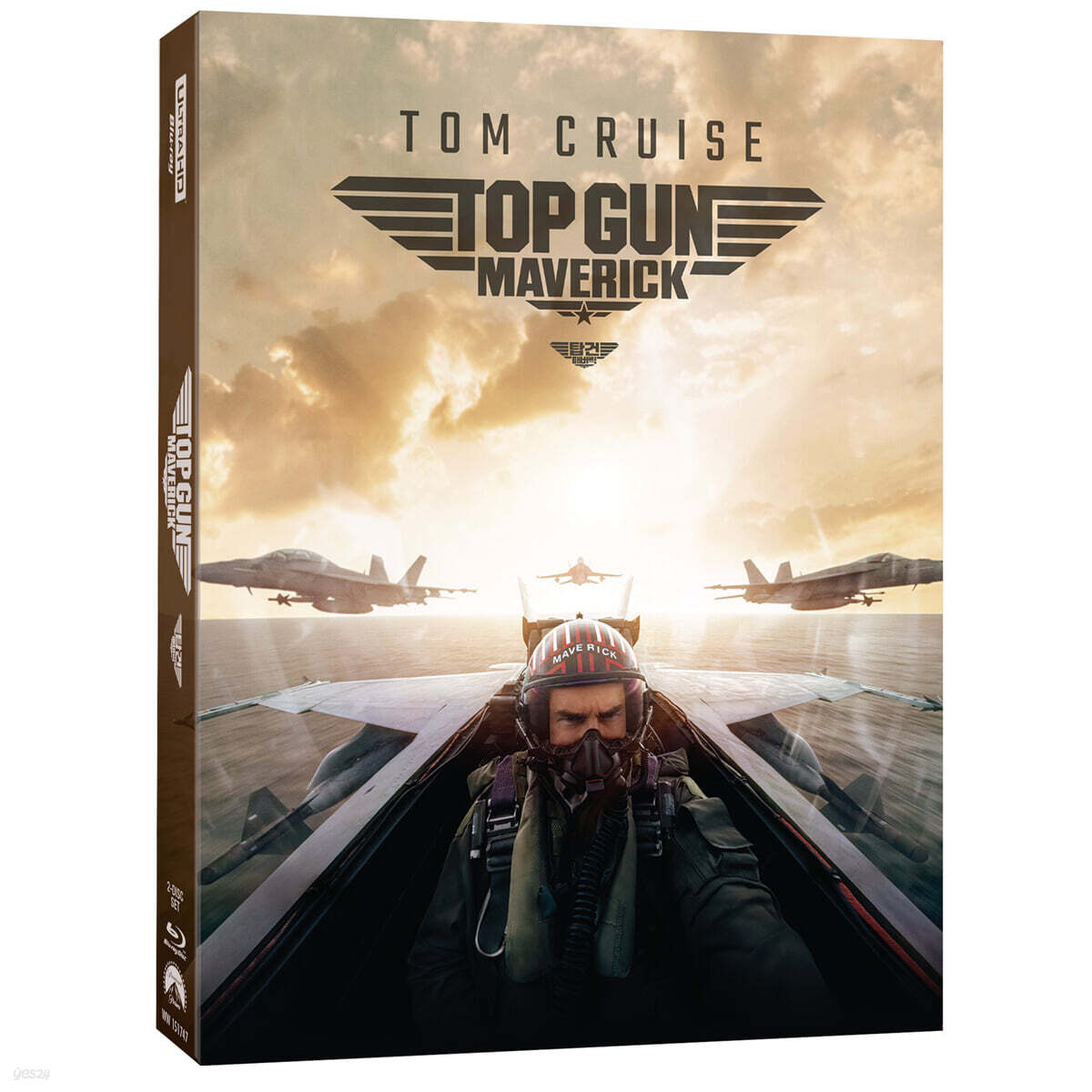 탑건:매버릭 (2Disc, 4K UHD BD 스틸북 한정수량, 슬립케이스 + 36p 포토북 증정) : 블루레이