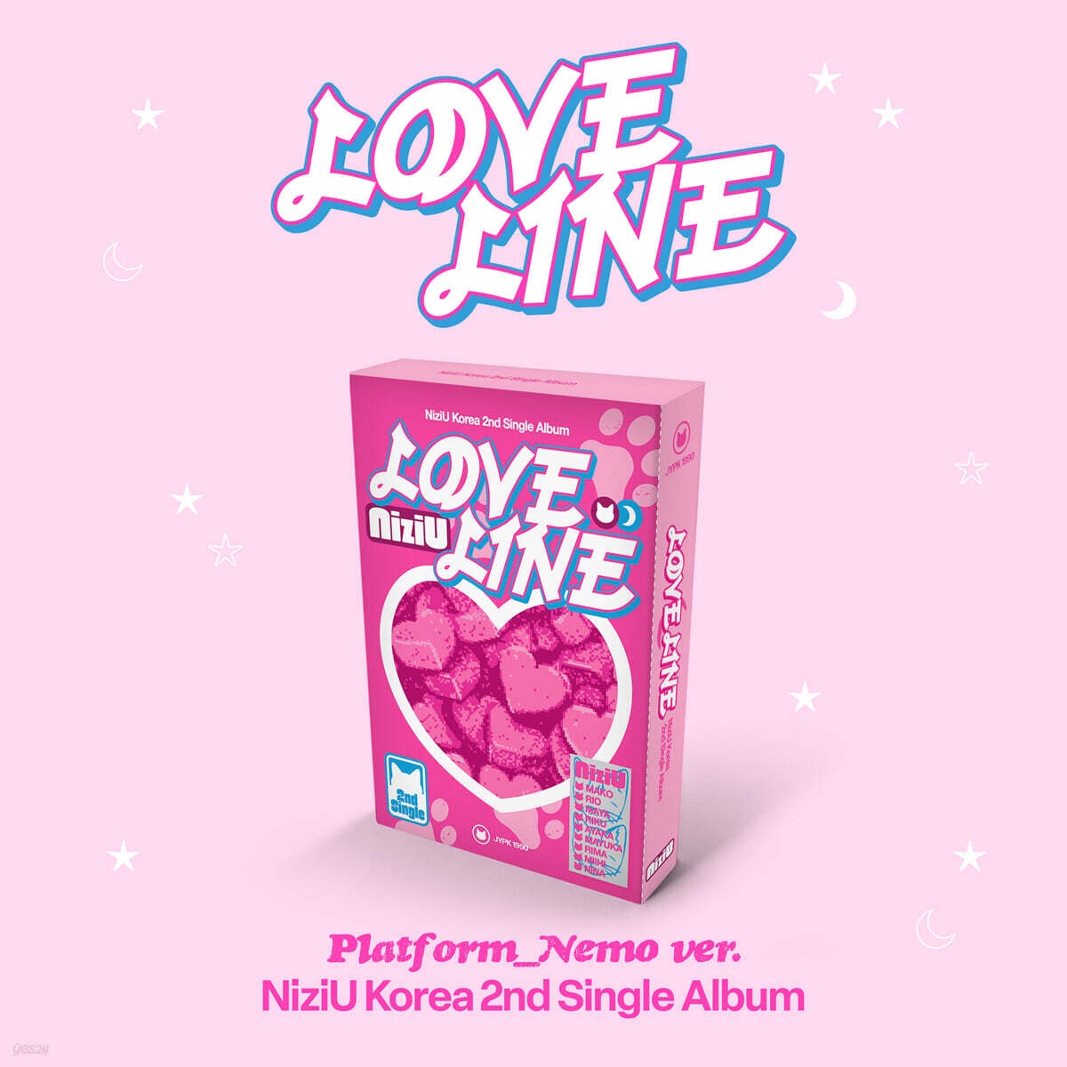 NiziU (니쥬) - KOREA 2nd Single Album : LOVE LINE [플랫폼 ver.]