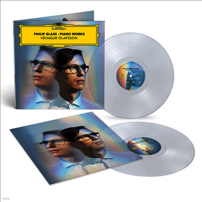 Vikingur Olafsson — 필립 글래스: 피아노 작품집 (Philip Glass: Piano Works) (Chrystal Clear) - Vikingur Olafsson 앨범 커버