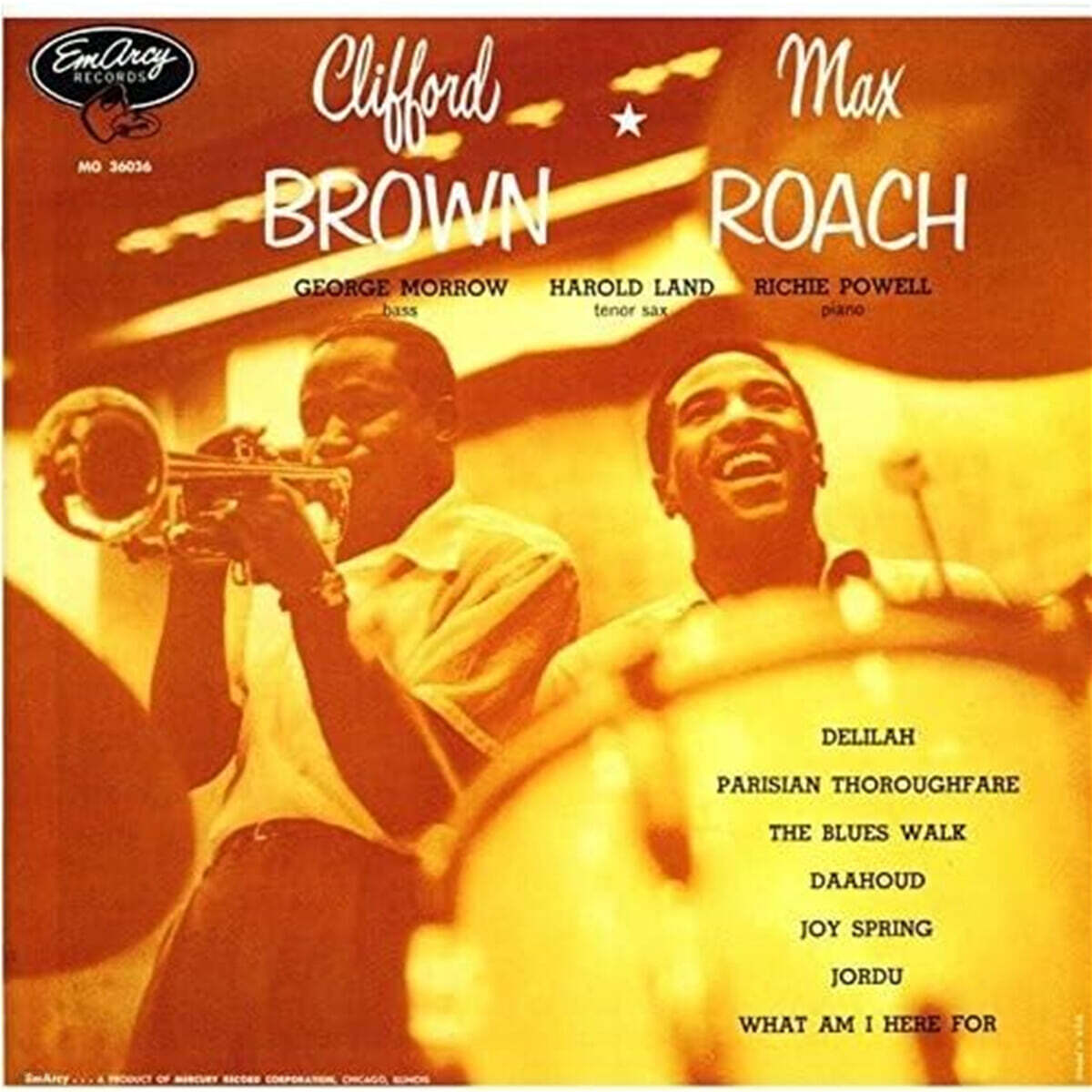 Clifford Brown (클리포드 브라운) - Clifford Brown And Max Roach