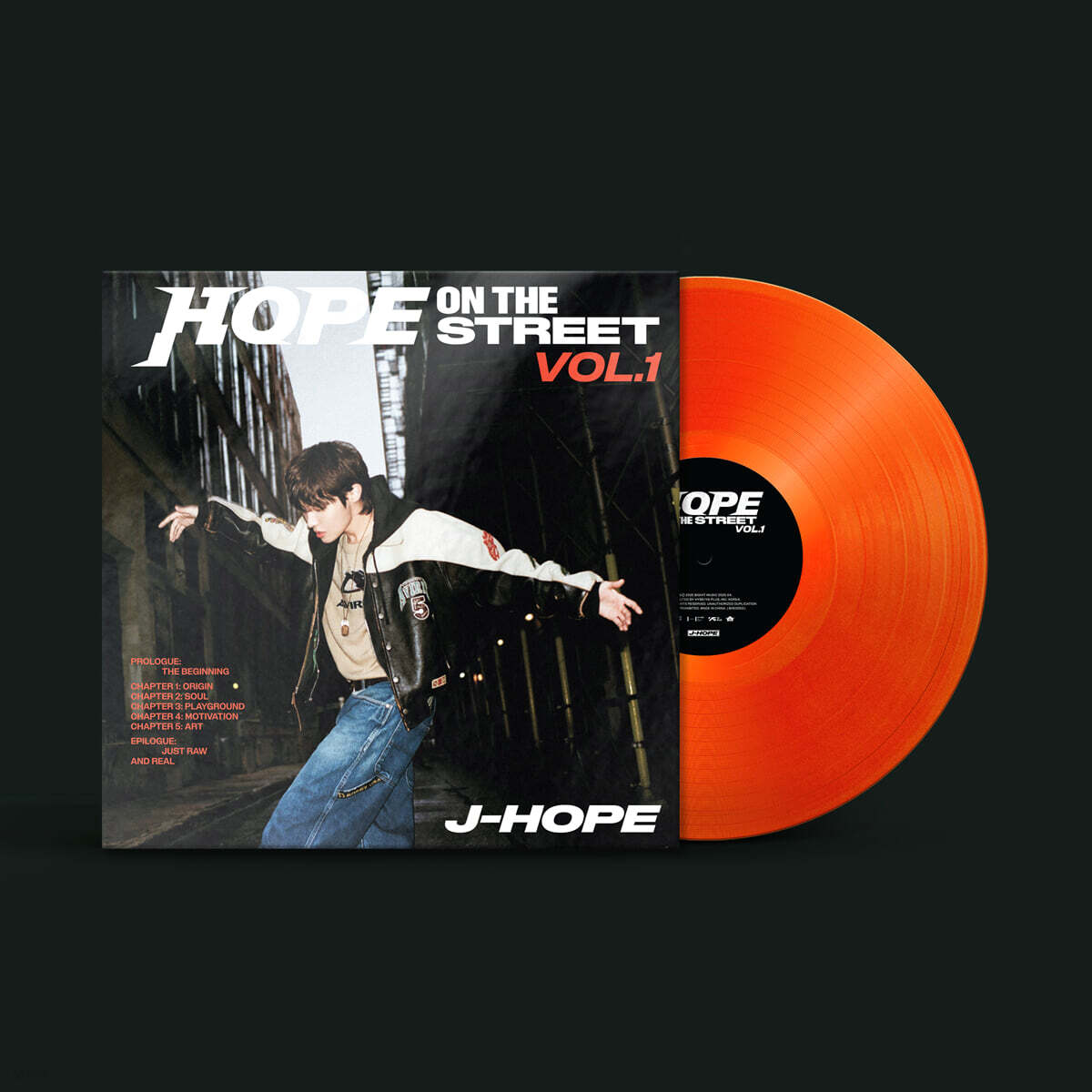 제이홉 (j-hope) - HOPE ON THE STREET VOL.1 [오렌지 컬러 LP]