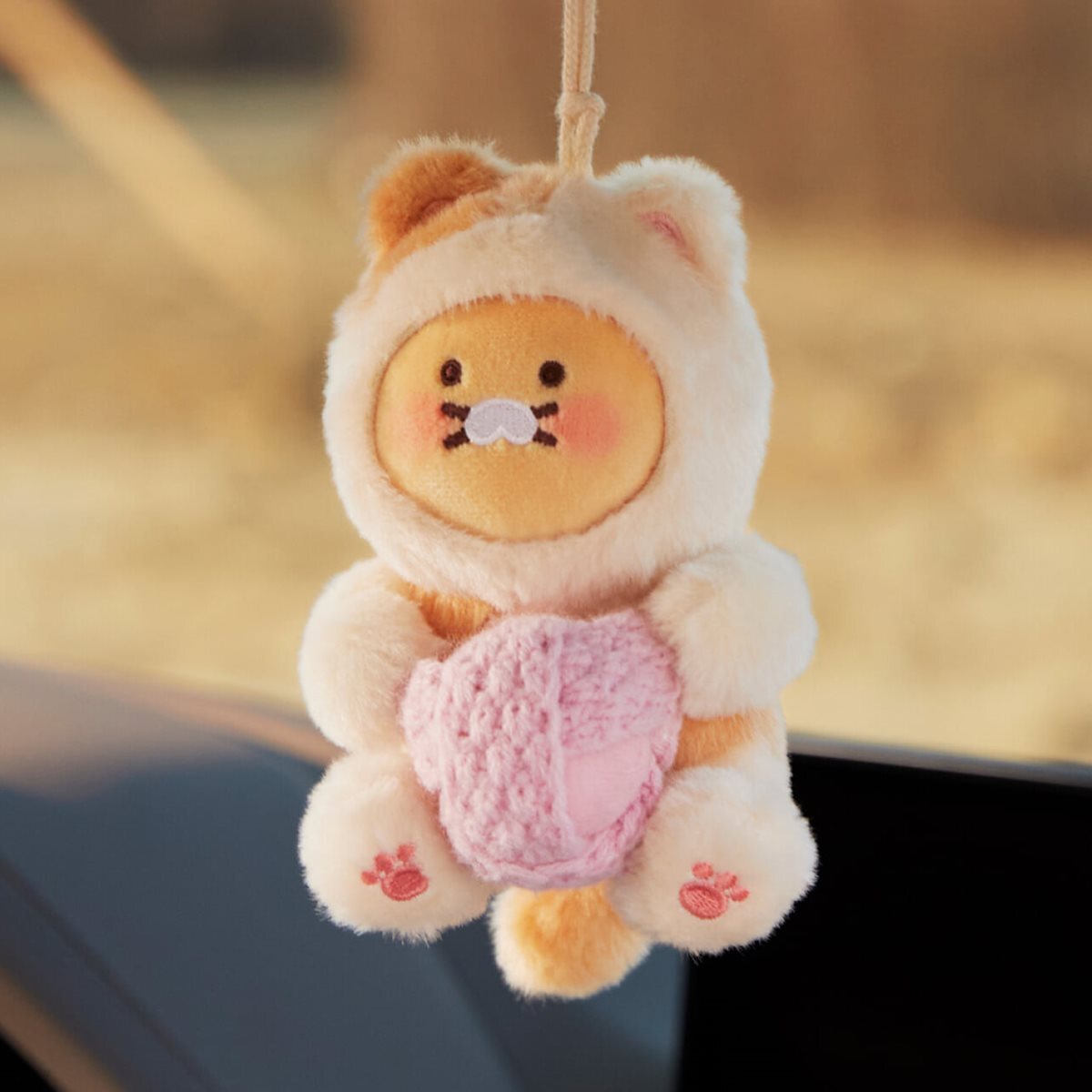 냥냥 차량용 향기나는 인형_춘식이