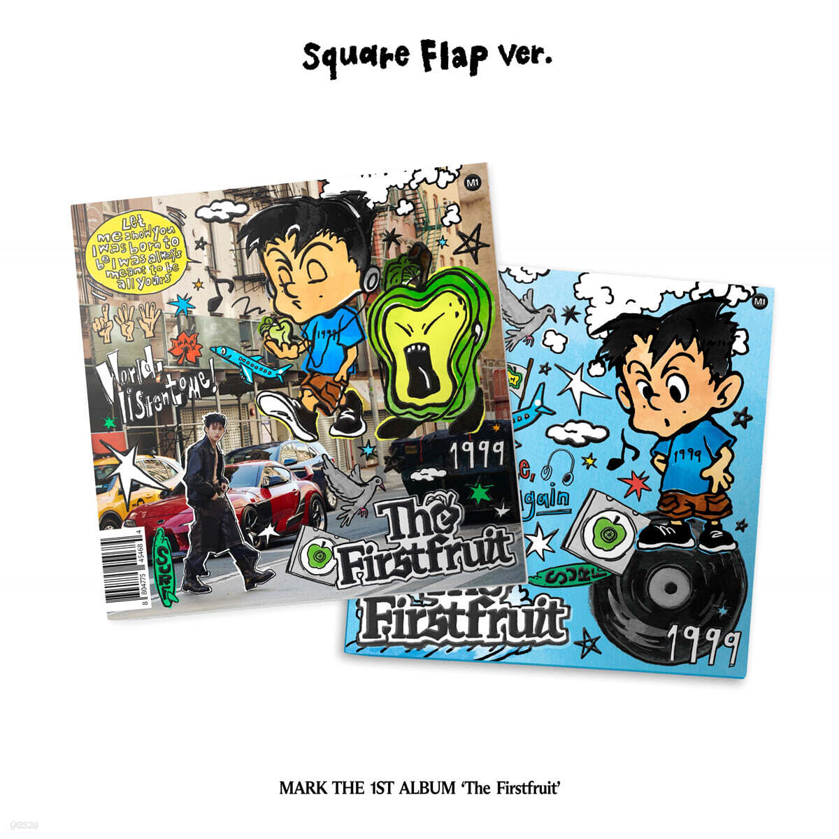 마크 (MARK) - 1집 : The Firstfruit [Square Flap Ver.][2종 중 랜덤 발송]