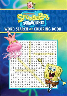 Spongebob Squarepants Word Search and Coloring Book