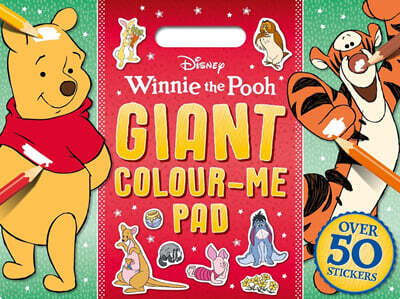 Disney Winnie the Pooh: Giant Colour-Me Pad
