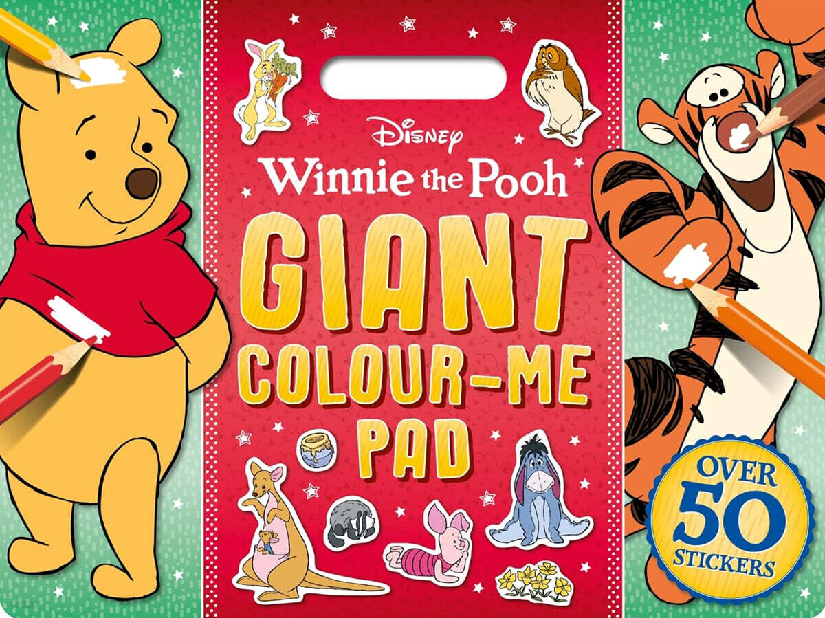 Disney Winnie the Pooh: Giant Colour-Me Pad