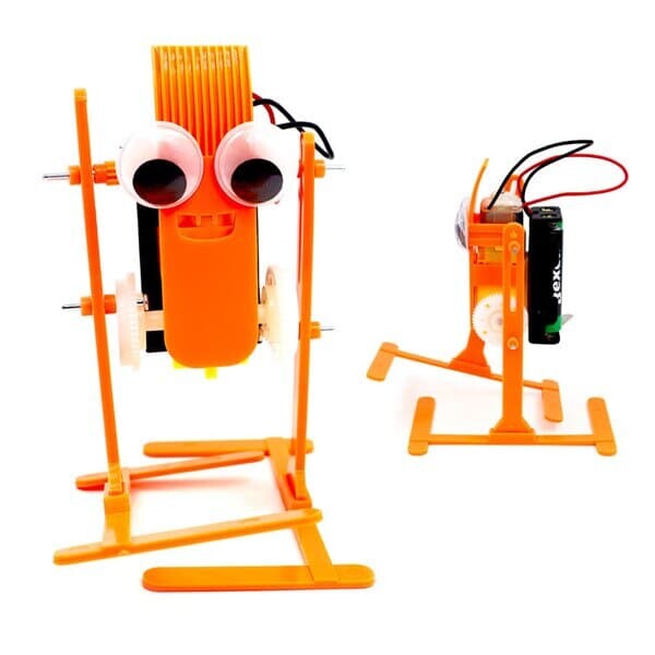 프로 2족보행 로봇 체인지(자가발전형) 만들기