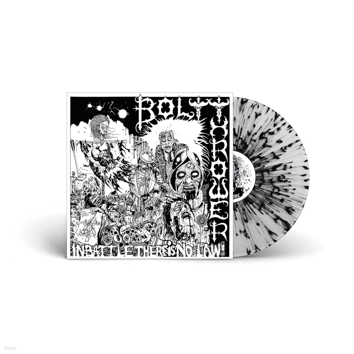 Bolt Thrower (볼트 스로어) - In Battle There Is No Law [블랙 & 그레이 스플래터 컬러 LP]