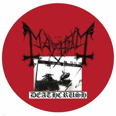 Mayhem — Deathcrush 앨범 커버