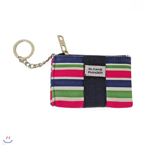 [Sloane Ranger] Coin purse  ī -Slonie Stripe