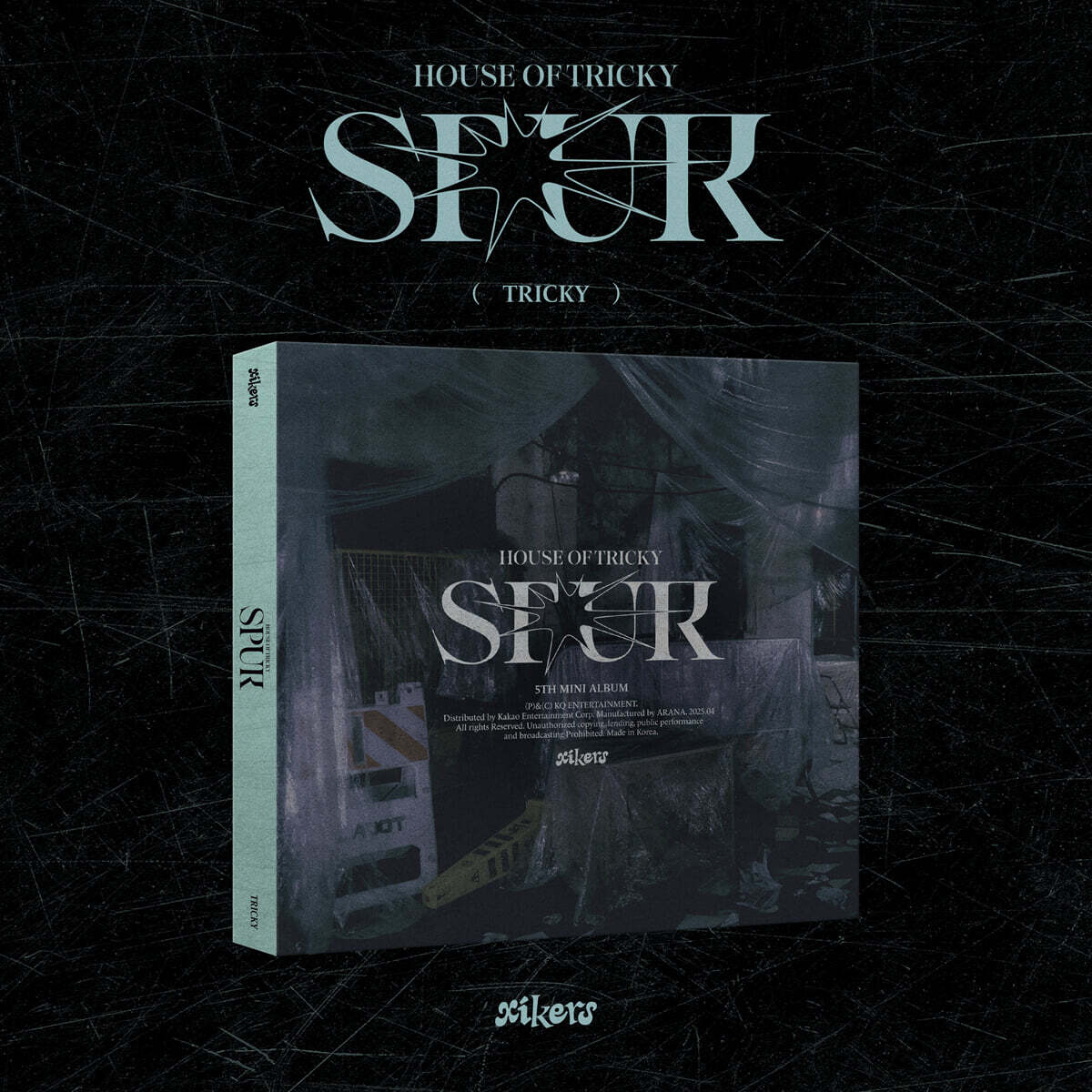 싸이커스 (xikers) - 5TH MINI ALBUM [HOUSE OF TRICKY : SPUR][TRICKY ver.]