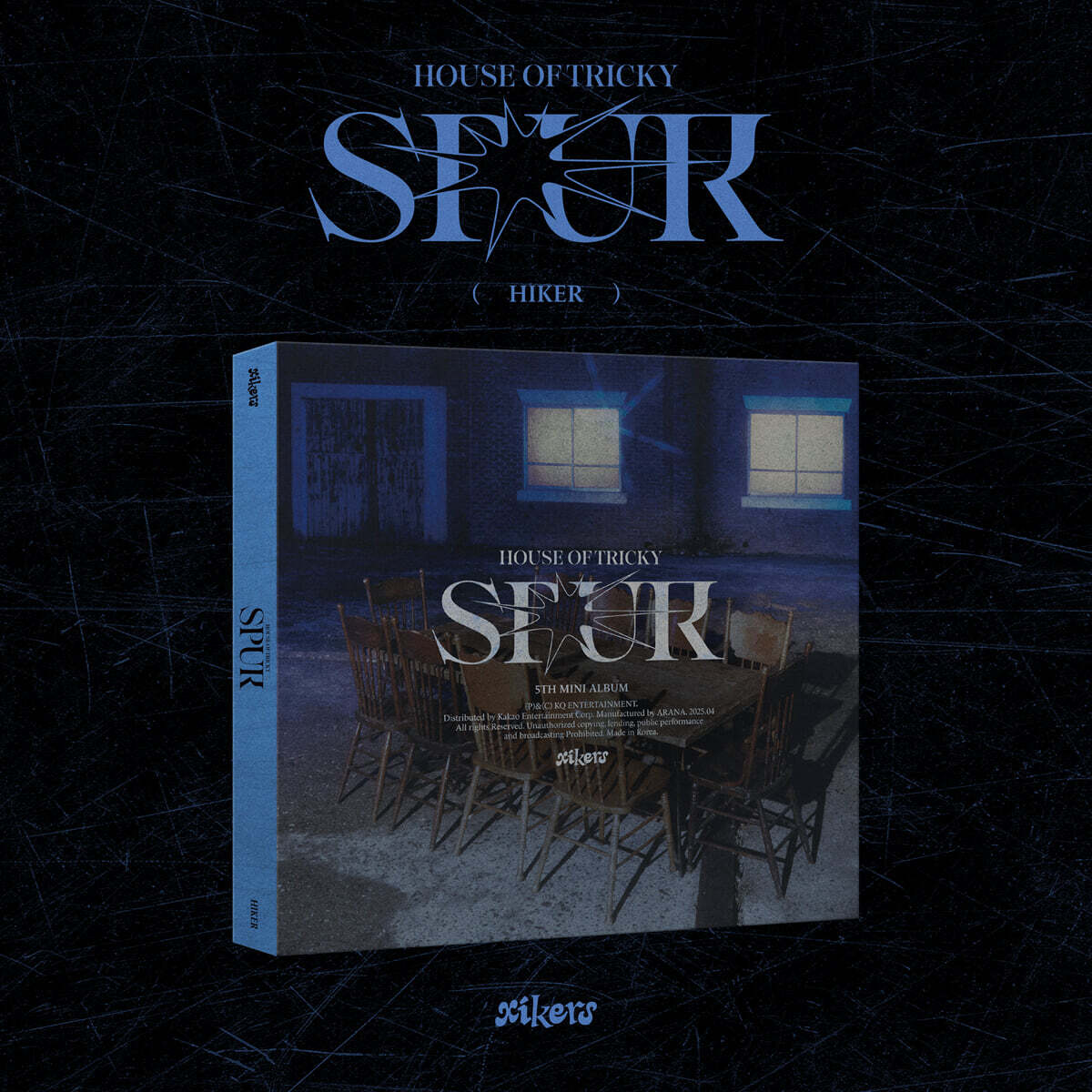 싸이커스 (xikers) - 5TH MINI ALBUM [HOUSE OF TRICKY : SPUR][HIKER ver.]