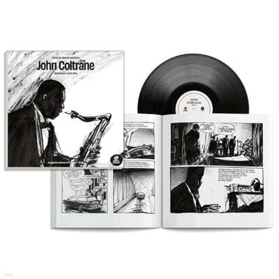 John Coltrane — illustre par Louis Joos 콜렉터 에디션 앨범 커버