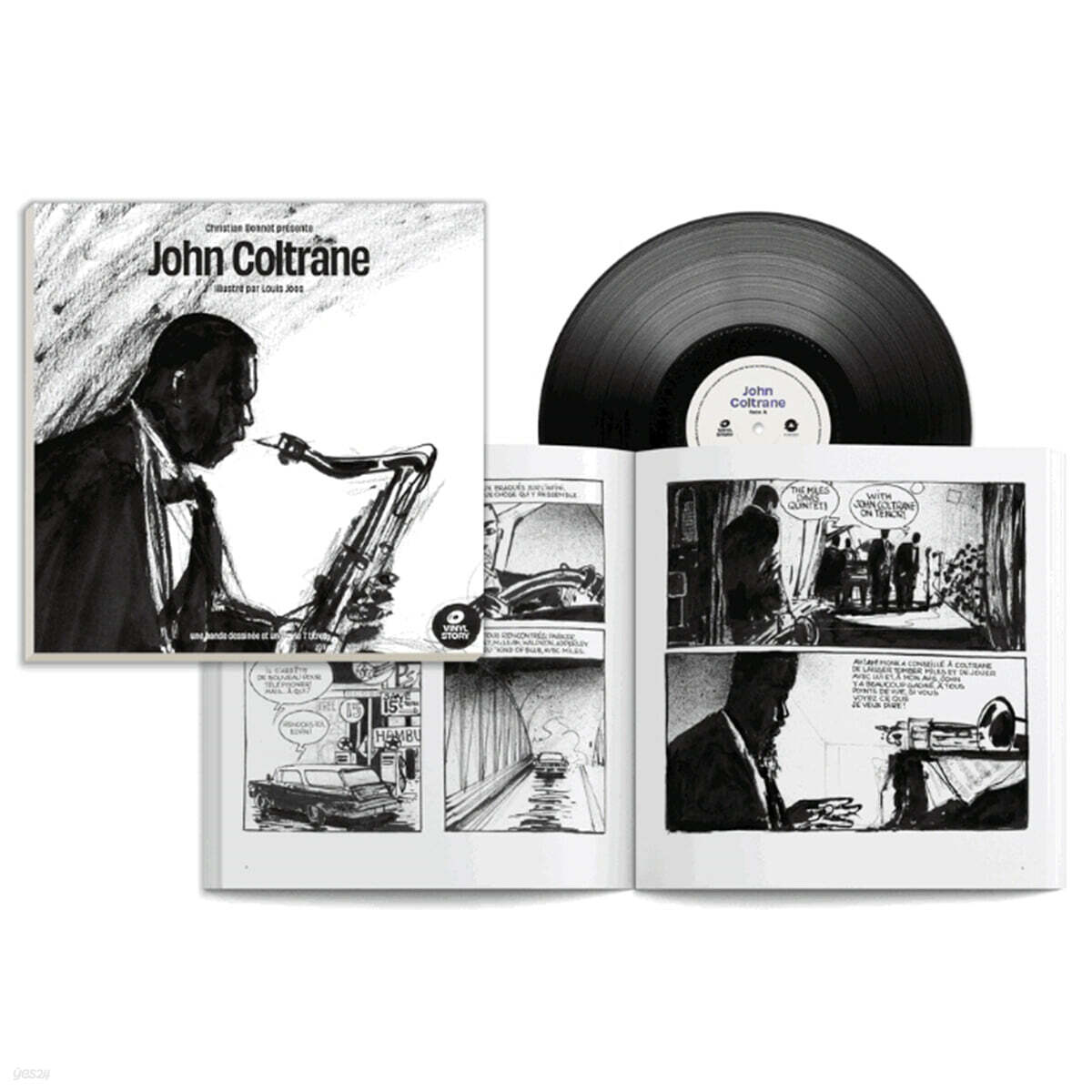 John Coltrane (존 콜트레인) - illustre par Louis Joos 콜렉터 에디션 [LP]