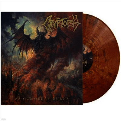 Cryptopsy — As Gomorrah Burns 앨범 커버