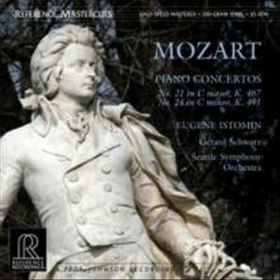 Eugene Istomin,Gerard Schwarz — 모차르트: 피아노 협주곡 21, 24번 (Mozart: Piano Concerto No.21 & 24) (Super Analog) - Eugene Istomin 앨범 커버