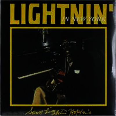 Lightnin' Hopkins — Lightnin' In New York 앨범 커버