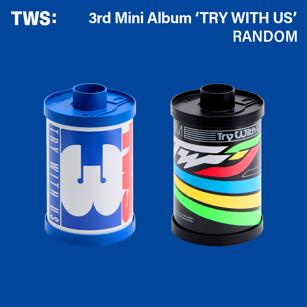 TWS (투어스) - 3rd Mini Album 'TRY WITH US' [2종 중 1종 랜덤발송]