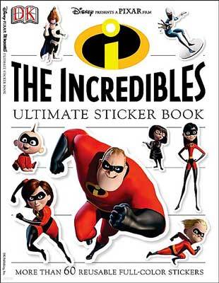 Incredibles: The Ultimate Sticker Book